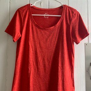 Red Nike Dri-Fit Athletic Tee